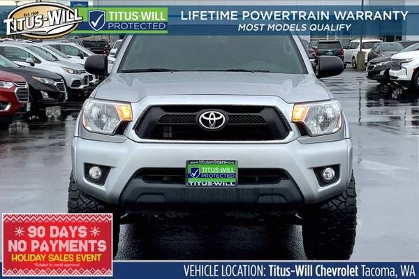2012 Toyota Tacoma 4x4 4WD Truck GRAY Crew Cab - cars & trucks - by... for sale in Tacoma, WA – photo 2