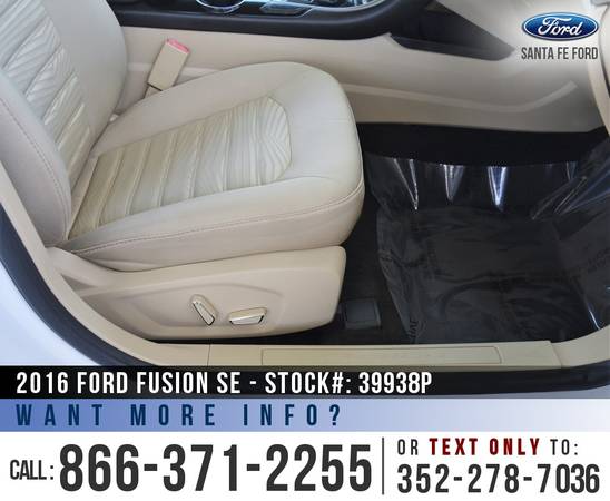 *** 2016 Ford Fusion SE *** SYNC - Bluetooth - Touchscreen - Camera for sale in Alachua, GA – photo 23