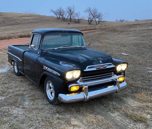 1959 Chevrolet Apache Fleetside Very Rare!! - cars & trucks - by... for sale in Watford City, ND – photo 4