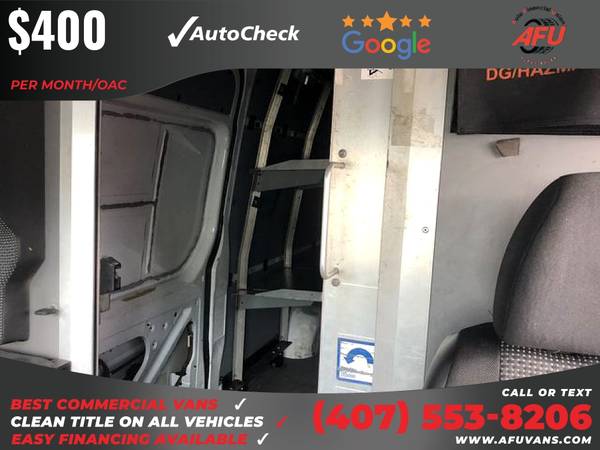 400/mo - 2012 Mercedes-Benz Sprinter 2500 Cargo Extended w/170 WB for sale in Kissimmee, FL – photo 10