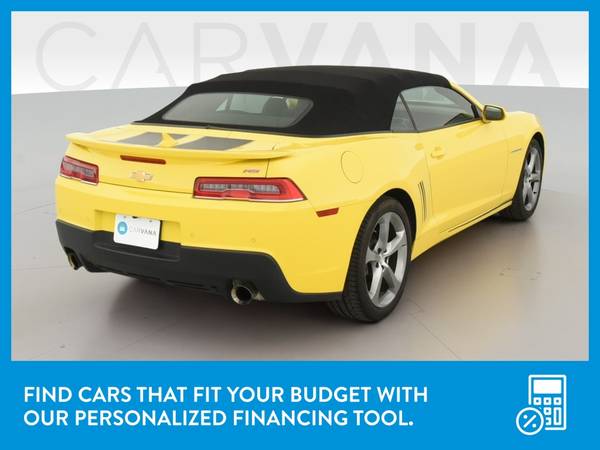 2014 Chevy Chevrolet Camaro LT Convertible 2D Convertible Yellow for sale in Ocean City, NJ – photo 8