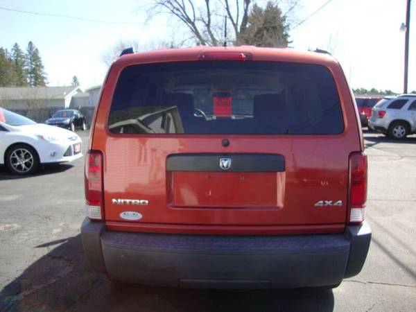 2007 Dodge Nitro SXT 4WD 4dr SUV 159894 Miles - - by for sale in Merrill, WI – photo 7