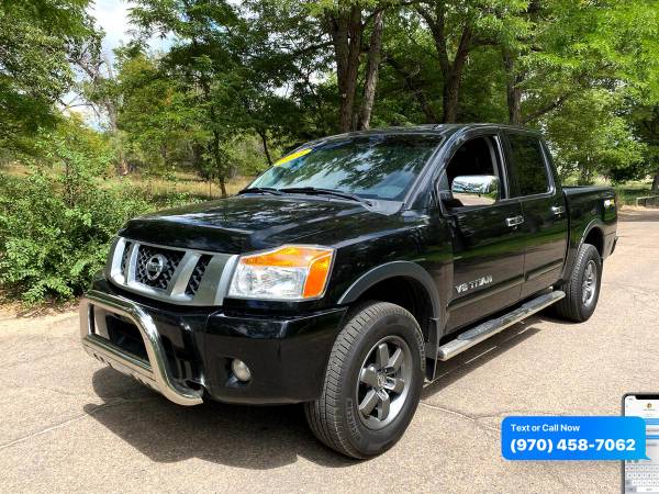 2015 Nissan Titan 4WD Crew Cab SWB PRO-4X - CALL/TEXT TODAY! - cars... for sale in Sterling, CO – photo 3