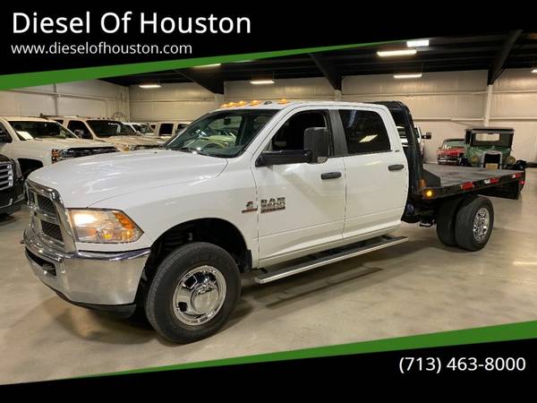 2016 Dodge Ram 3500 SLT 4x4 Chassis 6.7L Cummins Diesel Flatbed -... for sale in HOUSTON, IN