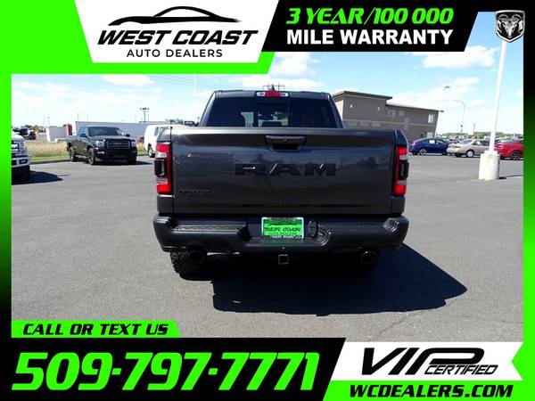 549/mo - 2019 Ram 1500 Rebel Crew Cab - - by dealer for sale in Moses Lake, WA – photo 7