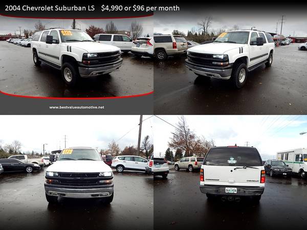 2002 Chevrolet Suburban LT FOR ONLY $96/mo! - cars & trucks - by... for sale in Eugene, OR – photo 15