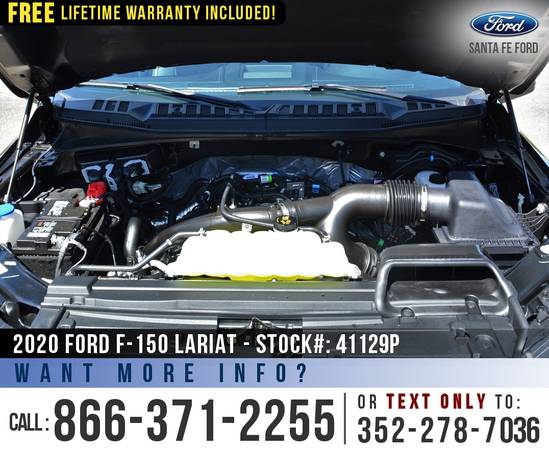 2020 FORD F150 LARIAT FordPass Connect - Ecoboost - SYNC for sale in Alachua, FL – photo 10