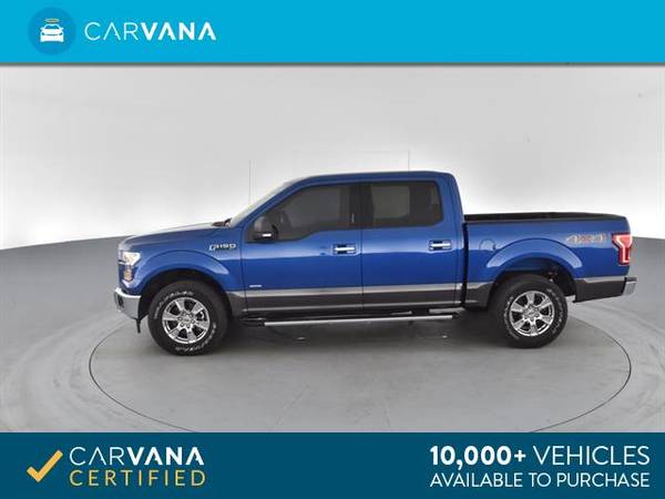 2017 Ford F150 SuperCrew Cab XLT Pickup 4D 5 1/2 ft pickup Blue - for sale in Bowling green, OH – photo 7