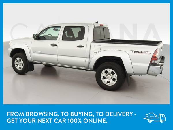 2013 Toyota Tacoma Double Cab PreRunner Pickup 4D 5 ft pickup Silver for sale in Atlanta, CA – photo 5