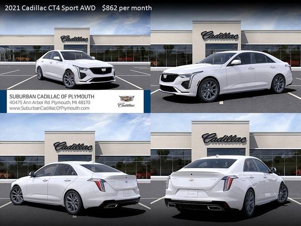 2021 Cadillac CT4 CT 4 CT-4 Sport AWD FOR ONLY 862/mo! - cars & for sale in Plymouth, MI – photo 14