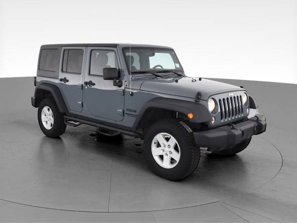 2015 Jeep Wrangler Unlimited Sport S SUV 4D suv Gray - FINANCE... for sale in Harker Heights, TX – photo 15