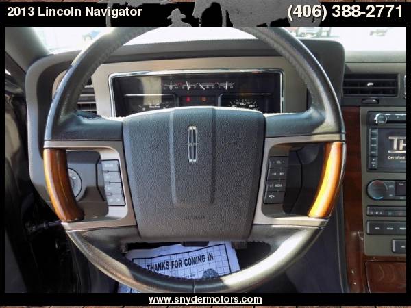 2013 Lincoln Navigator, clean, 4x4, leather, moon, DVD for sale in Belgrade, MT – photo 12