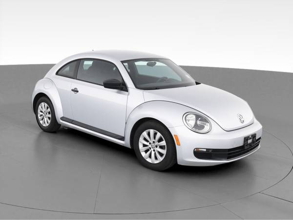 2014 VW Volkswagen Beetle 1.8T Entry Hatchback 2D hatchback Silver -... for sale in Washington, District Of Columbia – photo 15