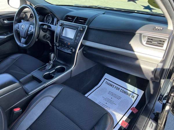 2017 Toyota Camry SE sedan Midnight Black Metallic for sale in Salinas, CA – photo 24