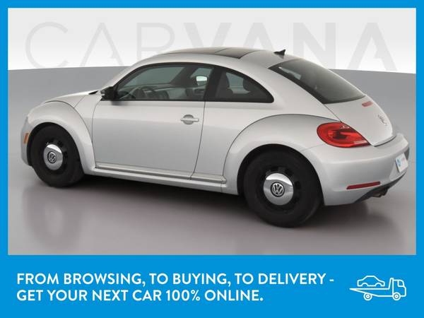 2014 VW Volkswagen Beetle 2 5L Hatchback 2D hatchback Silver for sale in Cambridge, MA – photo 5
