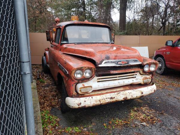 1959 Chevrolet Apache Tow Rig Perfect project L@@@@K - cars & trucks... for sale in Douglasville, GA – photo 2