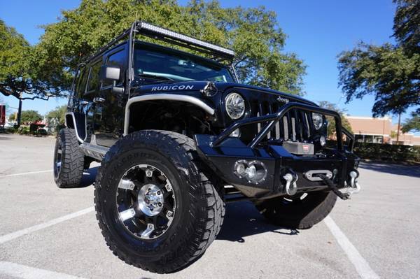 2014 Jeep Wrangler Unlimited Rubicon LIFTED 37inch Tires 6 for sale in Austin, TX – photo 3