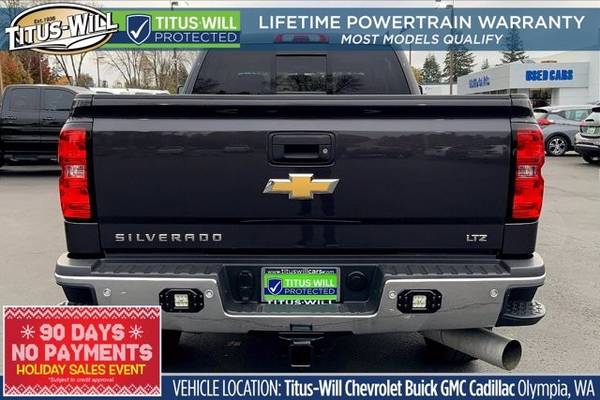 2015 Chevrolet Silverado Diesel 4x4 4WD Chevy LTZ CREW CAB 153.7 LTZ... for sale in Olympia, WA – photo 3
