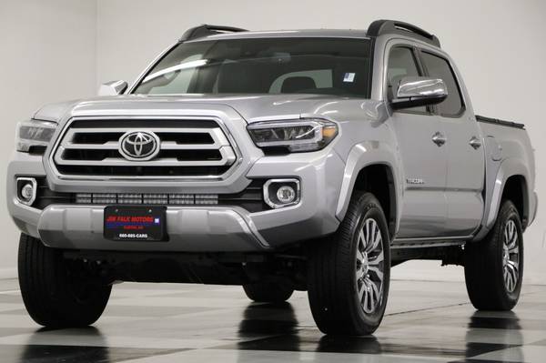 SLEEK Silver TACOMA 2020 Toyota Limited 4X4 4WD Crew Cab SUNROOF for sale in Clinton, KS – photo 20