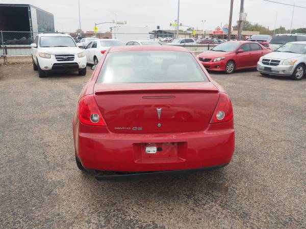 2007 RED PONTIAC G6 for $400 Down - cars & trucks - by dealer -... for sale in Lubbock, TX – photo 5