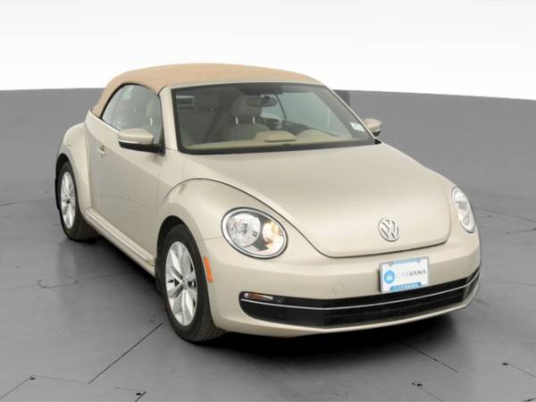 2014 VW Volkswagen Beetle TDI Convertible 2D Convertible Beige - -... for sale in Roanoke, VA – photo 16