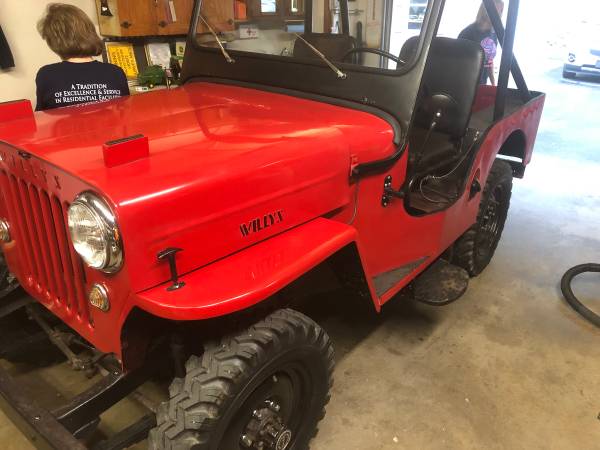 1956 Willys Jeep CJ 3B - cars & trucks - by owner - vehicle... for sale in Millheim, PA – photo 2