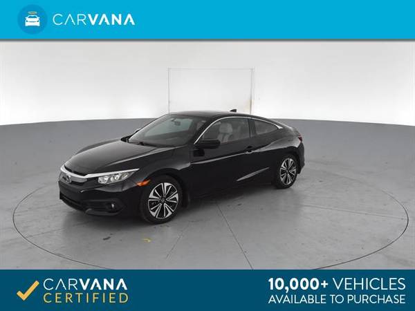 2016 Honda Civic EX-T Coupe 2D coupe Black - FINANCE ONLINE for sale in York, PA – photo 6