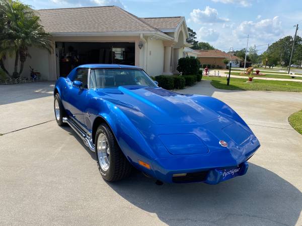 1976 Stingray Corvette 275 hp clean turn key show n go - cars & for sale in Palm Coast, FL – photo 6