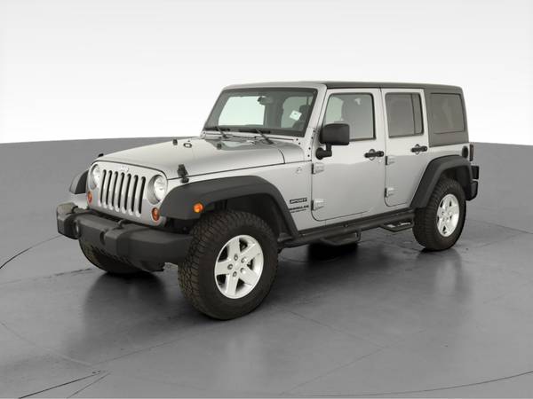 2013 Jeep Wrangler Unlimited Sport S SUV 4D suv Silver - FINANCE -... for sale in Watertown, NY – photo 3