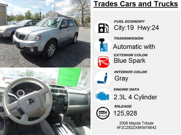 2008 Mazda Tribute i Sport AWD SUV - - by dealer for sale in New Cumberland, PA – photo 11