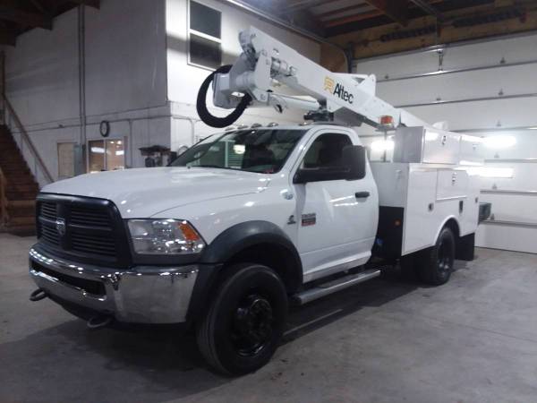 45' 2012 Dodge Ram 5500 Diesel Bucket Boom Lift Truck ALTEC AT37G -... for sale in Gilberts, TX – photo 22