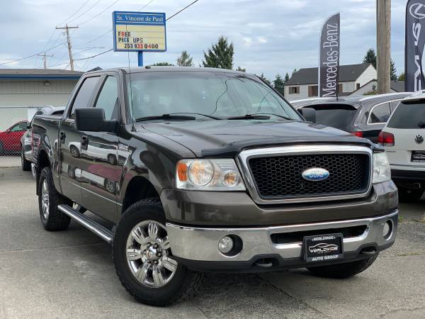 2008 Ford F-150 Supercrew XLT 4WD Clean title Tow Pkg Low Miles F150 for sale in Auburn, WA – photo 3