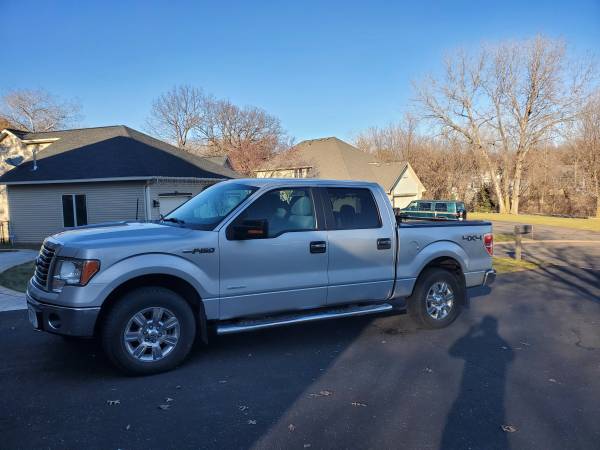 2012 Ford F-150 Super Crew Cab XLT 4X4 4WD Great Shape - cars &... for sale in Saint Paul, MN – photo 2