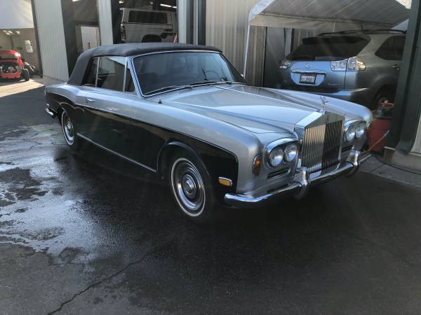1969 Rolls Royce Silver Shadow Convertible - cars & trucks - by... for sale in Pasadena, CA – photo 2