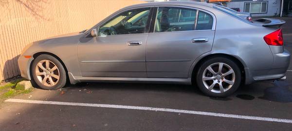 2006 INFI G35 For Sale - cars & trucks - by owner - vehicle... for sale in Corvallis, OR – photo 2