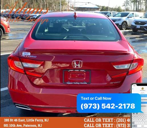 2018 Honda Accord Sedan Sport CVT - Buy-Here-Pay-Here! - cars & for sale in Paterson, NY – photo 4