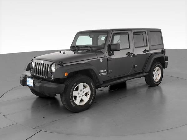 2017 Jeep Wrangler Unlimited Sport S Sport Utility 4D suv Gray - -... for sale in Augusta, WV – photo 3