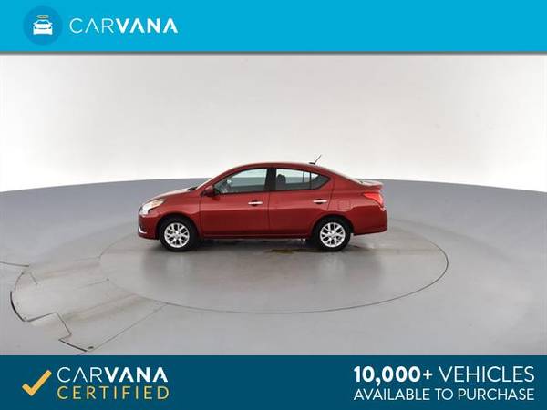 2018 Nissan Versa SV Sedan 4D sedan Red - FINANCE ONLINE for sale in Atlanta, TN – photo 7
