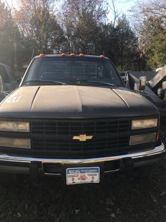 1993 Chevy 1ton dually 4x4 Diesel 3500 5 speed trans flatbed tommy... for sale in Dearing, AR – photo 6