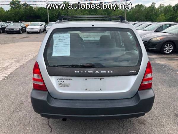 2003 Subaru Forester X AWD 4dr Wagon Call for Steve or Dean for sale in Murphysboro, IL – photo 6