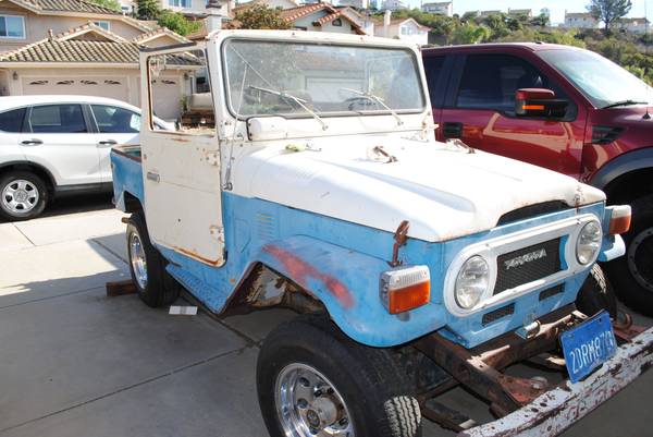1977 Land Cruiser FJ40 - cars & trucks - by owner - vehicle... for sale in San Diego, CA – photo 3