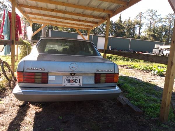 1984Mercedes 300SD - cars & trucks - by owner - vehicle automotive... for sale in Brunswick, GA – photo 5