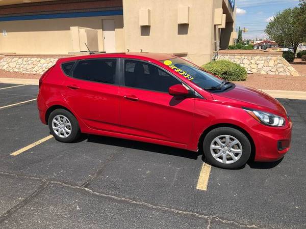 2013 HYUNDAI ACCENT GS, Red, 80k miles! hatchback! for sale in El Paso, TX – photo 9