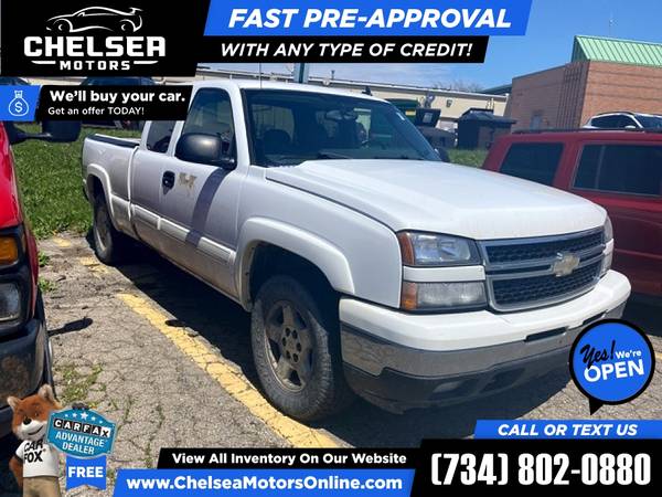94/mo - 2006 Chevrolet Silverado 1500 LT 4WD! Extended 4 WD! Extended for sale in Chelsea, MI – photo 4