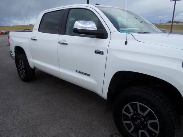 2019 TOYOTA TUNDRA 4WD CREW MAX LIMITED & TRD OFF ROAD PACKAGE -... for sale in Spearfish, SD – photo 4