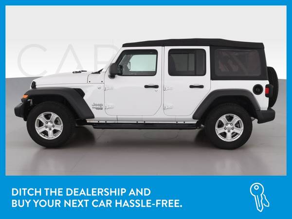 2018 Jeep Wrangler Unlimited All New Sport SUV 4D suv White for sale in Chillicothe, OH – photo 4