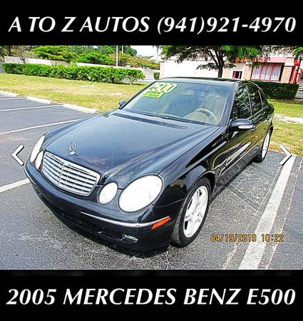 2005 MERCEDES BENZ E500 ***ONLY 96K MILES*** for sale in Sarasota, FL