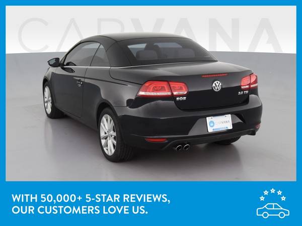 2015 VW Volkswagen Eos Komfort Convertible 2D Convertible Black for sale in Pittsburgh, PA – photo 6