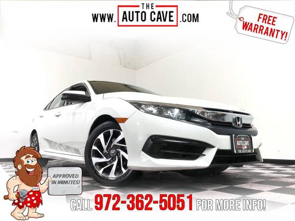 2017 Honda Civic *Get APPROVED In Minutes! for sale in irving, TX