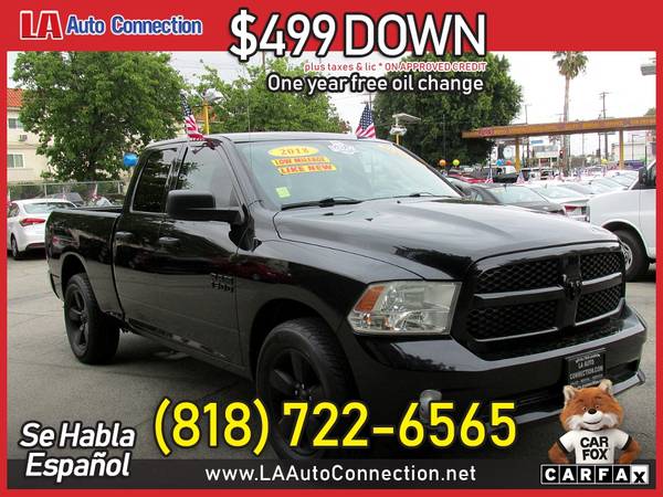 2018 Ram 1500 Express FOR ONLY 502/mo! - - by dealer for sale in Van Nuys, CA – photo 4